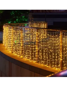 Instalatie tip perdea 3x1m, 200 LED-uri