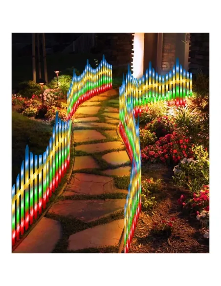 Gardulet decorativ cu led , 3M, 8 moduri de iluminare, 220W, pentru interior/exterior, interconectabil