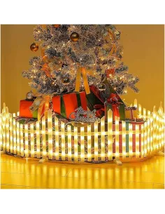 Gardulet decorativ cu led , 3M, 8 moduri de iluminare, 220W, pentru interior/exterior, interconectabil