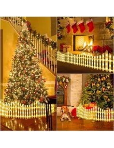 Gardulet decorativ cu led , 3M, 8 moduri de iluminare, 220W, pentru interior/exterior, interconectabil 2