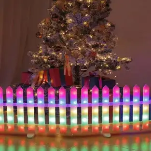 Gardulet decorativ cu instalatie 2.80M, 288 LED-uri, interconectabil, exterior, diverse culori