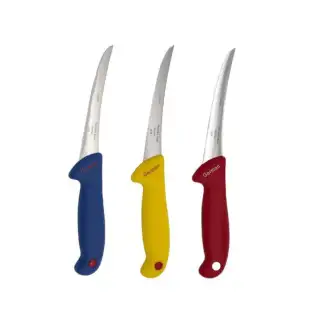 Set 3 Cuțite Profesionale din Oțel German, 28 cm Manere Ergonomice din Plastic Dur