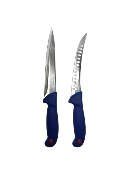 Set 2 Cuțite Profesionale pentru Măcelărie - Oțel Inoxidabil Germany Steel, 32 și 34 cm, Mânere Ergonomice