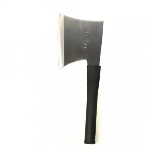 Satâr pentru macelarie, otel carbon, spart oase, maner cauciucat, 40 cm, 1000 gr