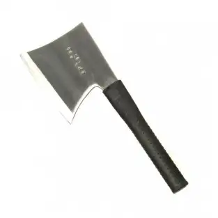 Satâr pentru macelarie, otel carbon, spart oase, maner cauciucat, 40 cm, 1000 gr 2