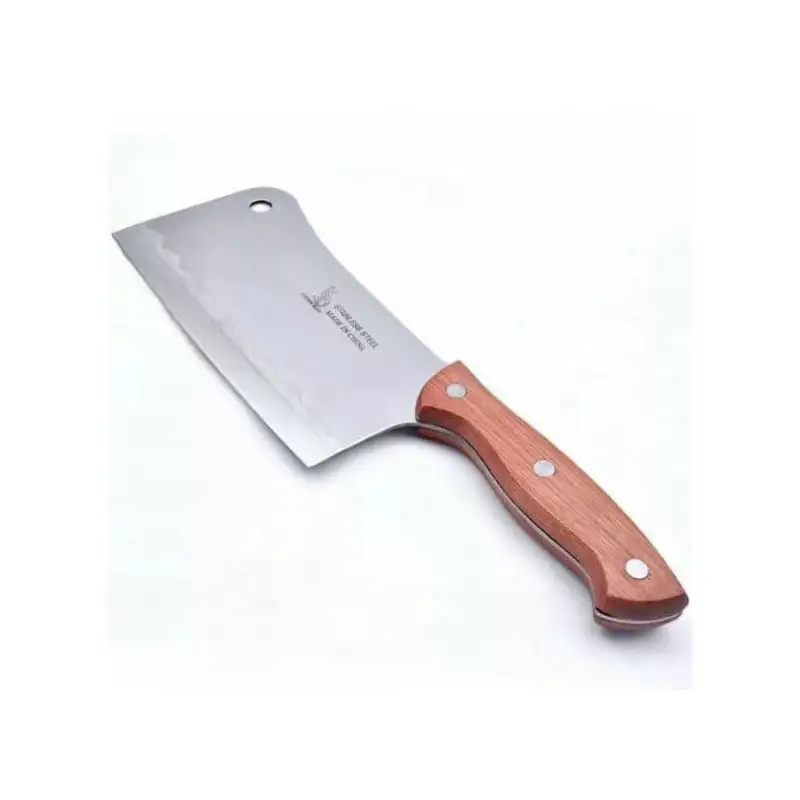 Satâr pentru macelarie, otel, maner lemn, 32 cm, 958 gr