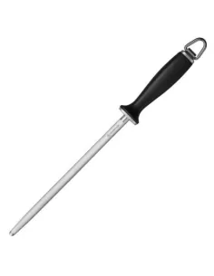 Masat ascutit oval, granulatie medie-fina, German Inox, 42 cm