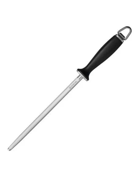 Masat ascutit oval, granulatie medie-fina, German Inox, 42 cm