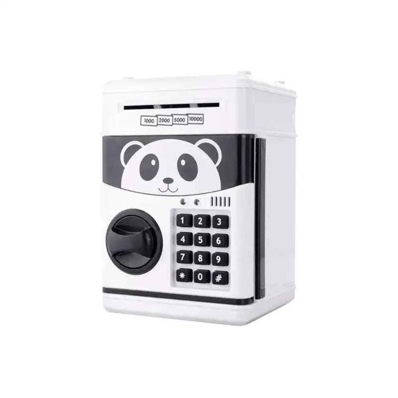 Pusculita interactiva copii tip seif cu cifru