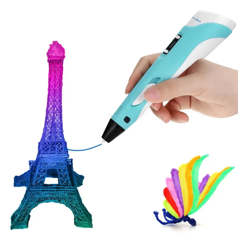 Creion desene 3D pentru desenat in spatiu+ 13 filamente