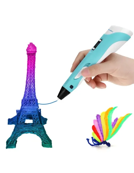 Creion desene 3D pentru desenat in spatiu+ 13 filamente