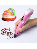 Creion desene 3D pentru desenat in spatiu+ 13 filamente