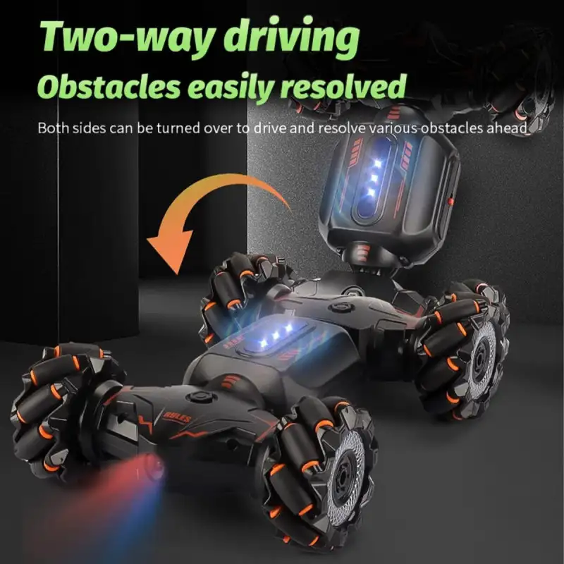 Masinuta STUNT CAR 4WD de jucarie, controlabila prin gesturi