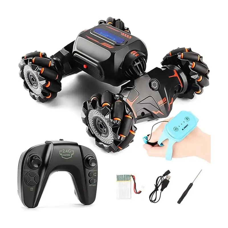 Masinuta STUNT CAR 4WD de jucarie, controlabila prin gesturi