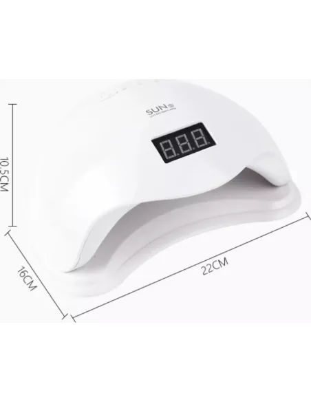 Lampa Unghii 48W UV LED cu Display Digital și Timer Integrat – Uscare Rapidă