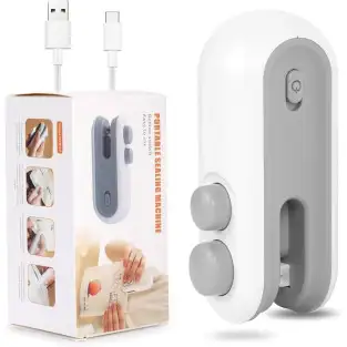 Aparat de sigilat pungi portabil, USB C