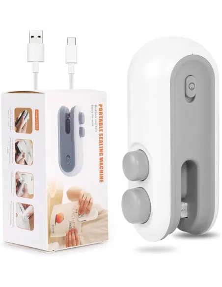 Aparat de sigilat pungi portabil, USB C