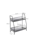 Suport organizator cu 2 tavite din metal