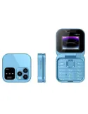 Mini telefon pliabil i16,dual sim,ecran HD,radio Fm