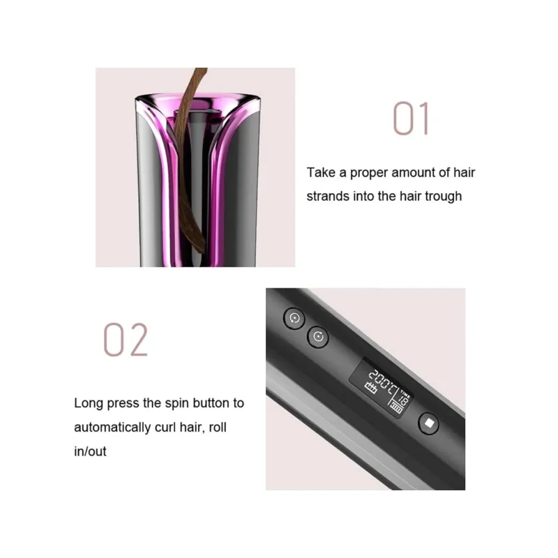 Ondulator portabil Lcd reincarcabil SJ-868