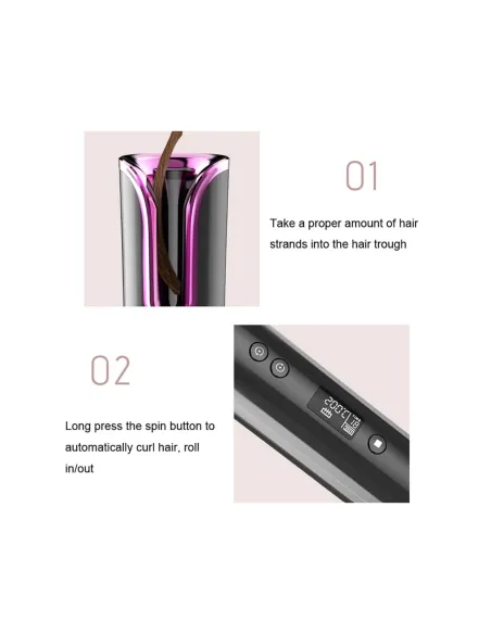 Ondulator portabil Lcd reincarcabil SJ-868