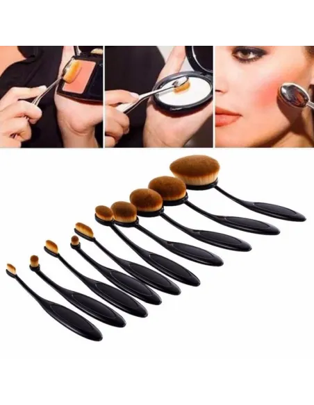 Set 10 perii make-up forme diferite