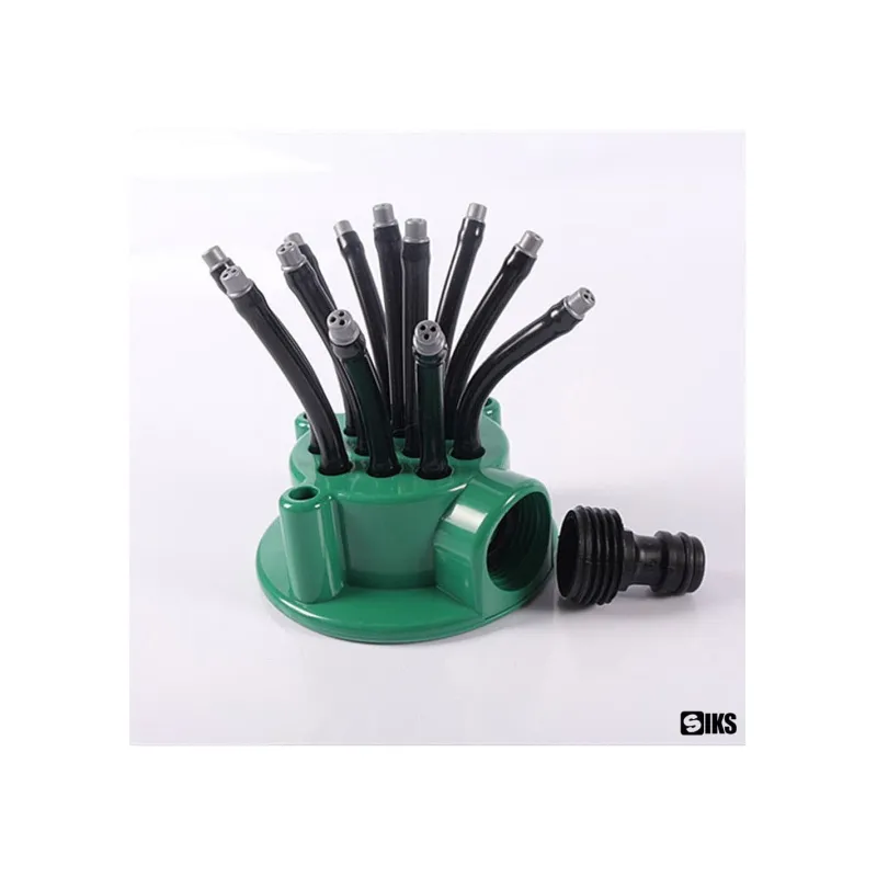 Set Furtun de gradina extensibil 30 m cu dispozitiv pentru pulverizarea apei + aspersor de stropit cu 12 duze