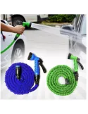 Set Furtun de gradina extensibil 60 m cu dispozitiv pentru pulverizarea apei + aspersor de stropit cu 12 duze