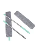 Set 2 x Mop subtire pentru curatarea prafului,ideal pentru spatiile inguste