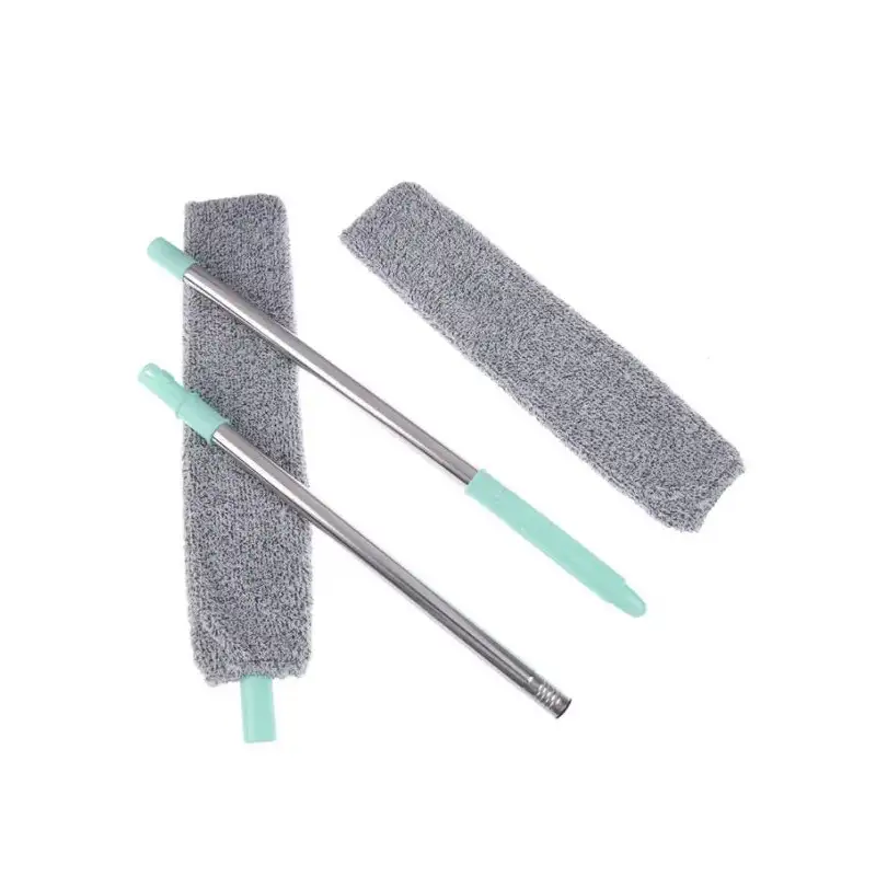 Set 2 x Mop subtire pentru curatarea prafului,ideal pentru spatiile inguste