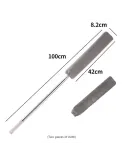 Set 2 x Mop subtire pentru curatarea prafului,ideal pentru spatiile inguste