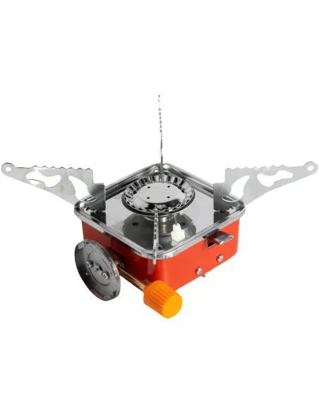 Aragaz pentru camping Portabil, pliabil, aprindere piezo