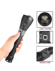 Lanterna MMC P90-2 LED CREE 6000 lm Profesional
