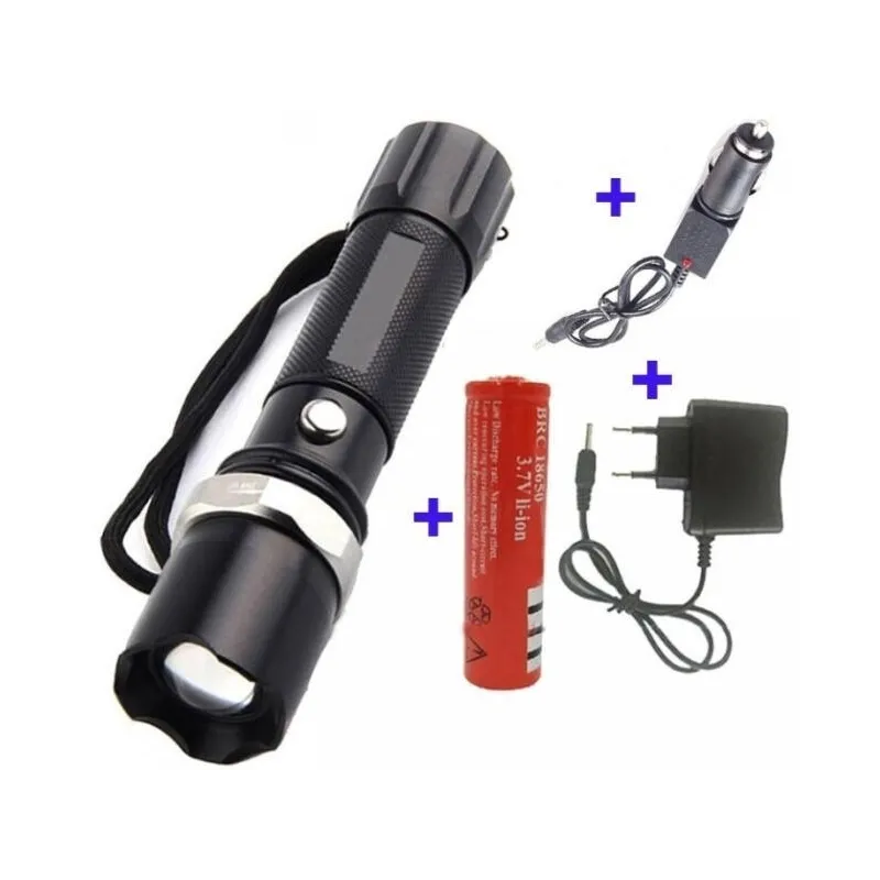 Lanterna Police Q5 cu led Cree