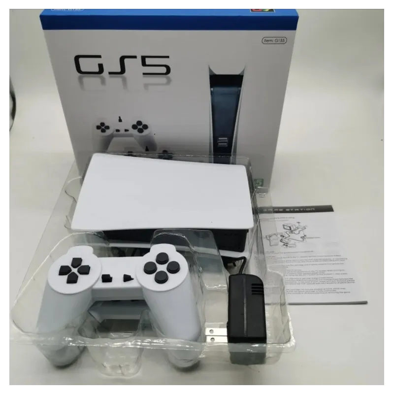 Consola pentru jocuri pe televizor, 2 x controller.