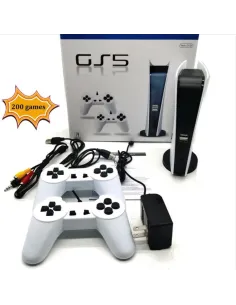 Consola pentru jocuri pe televizor, 2 x controller.