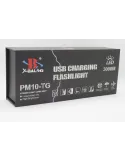 Lanterna profesionala Laser LED 10W 3000 lm, reincarcabila PM10-TG
