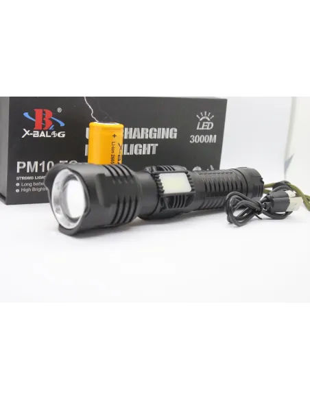Lanterna profesionala Laser LED 10W 3000 lm, reincarcabila PM10-TG