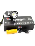 Lanterna profesionala Laser LED 10W 3000 lm, reincarcabila PM10-TG