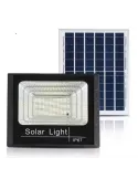 Proiector LED 100W cu panou solar, telecomanda