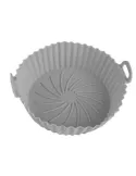 Set 4 Tavi din silicon pentru friteuza,cuptor,microunde, reutilizabile, antiaderente, rezistente la temperaturi inalte