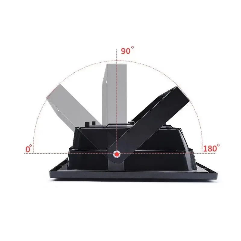 Set 2 x Proiector 100w cu panou solar Jortan , 6500k, IP66, telecomanda, indicator baterie