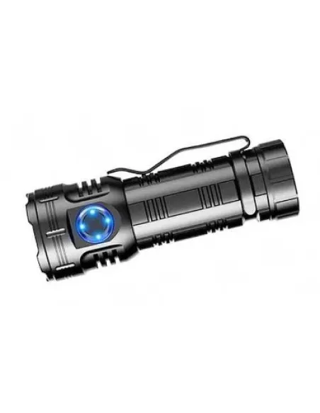 Lanterna compacta de aluminiu BL F82 cu 8 LED XPG magnet si clips incarcare USB