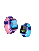 Smartwatch pentru copii cu monitorizare locatie, functie de telefon culoare Roz
