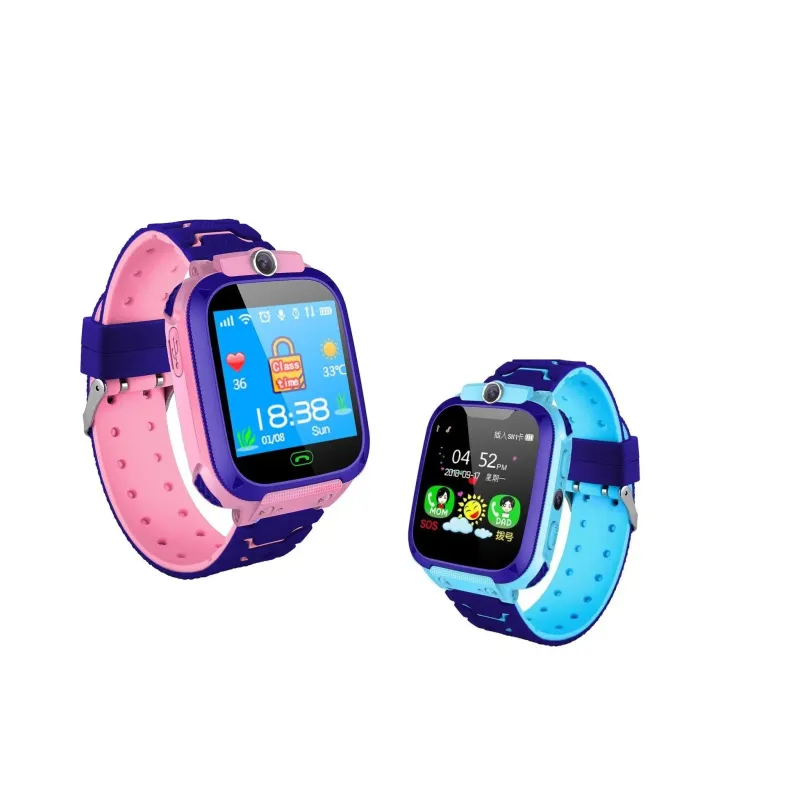 Smartwatch pentru copii cu monitorizare locatie, functie de telefon culoare Roz