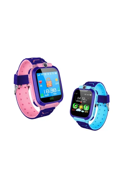 Smartwatch pentru copii cu monitorizare locatie, functie de telefon culoare Roz