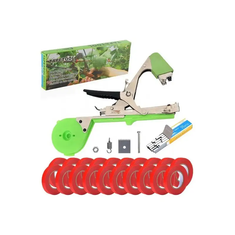 Aparat legat vita de vie+ 20 role si 10.000 de capse+manusi de gradina CADOU