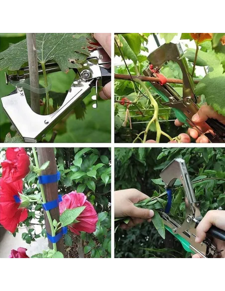 Aparat legat vita de vie+ 20 role si 10.000 de capse+manusi de gradina CADOU