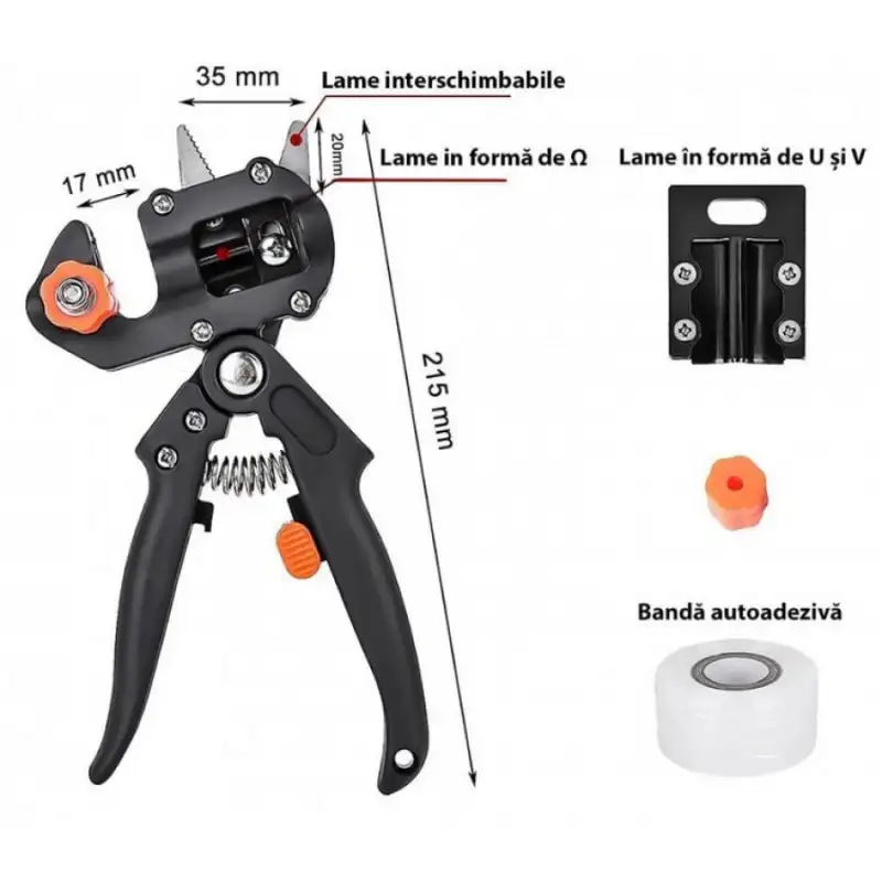 Cleste de altoit + Set 3 benzi altoire