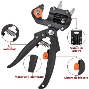 Cleste profesional de altoit cu 3 cutite diferite 2